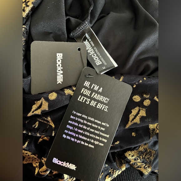 Black Milk Burned Velvet Christmas Baubles Heavenly Dress - Picture 4 of 5